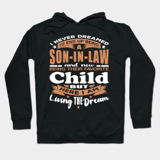 Husband Funny I Never Dreamed Son-In-Law Typography Hoodie